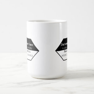 Caneca De Café Lembre-se: Memória longa, mau, paciência