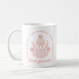 Caneca De Café Lembrete de água potável pré-disquete desprezível