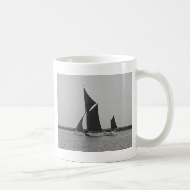Caneca De Café Lembrete de Barco à Vela (Direita)
