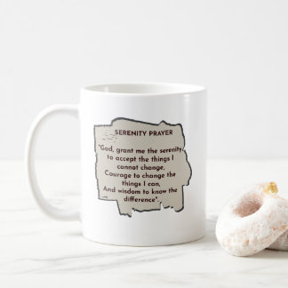 Caneca De Café Lembrete Diário da Oração da Serenidade