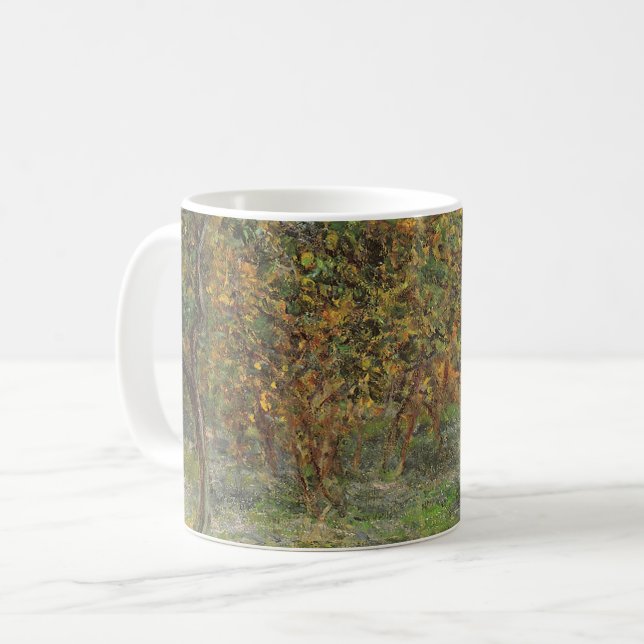 Caneca De Café Lemon Grove em Bordighera por Claude Monet (Frente Esquerda)