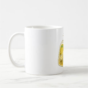 Caneca De Café Lemon Tea Bag