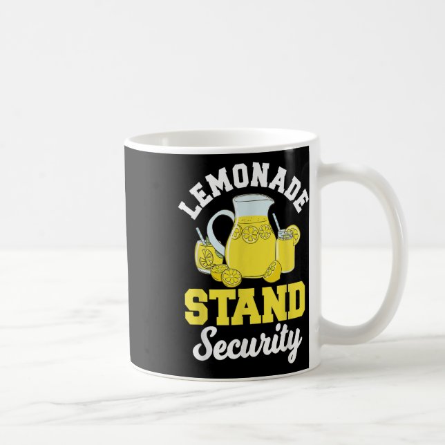Caneca De Café Lemonade Stand Security Lemon Juice Summer (Direita)