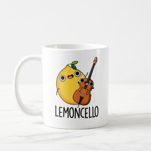 Caneca De Café Lemoncello Funny Bebe Pun (Esquerda)