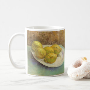 Caneca De Café Lemons vitais numa prateleira de Vincent van Gogh