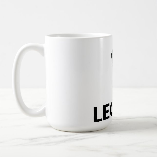 Caneca De Café Lenda (Esquerda)
