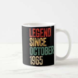 Caneca De Café Lenda 1965 60º Aniversário Para Homens Mulheres 60