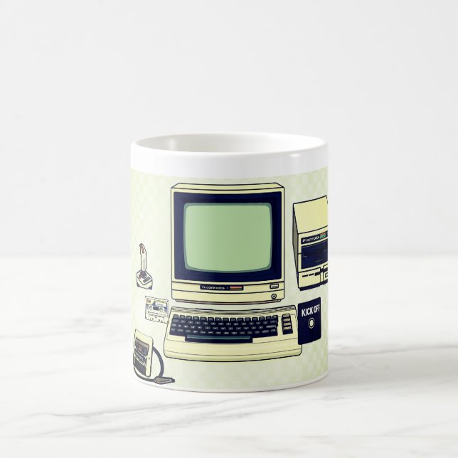 Caneca De Café Lenda Commodore 64 Computador Retrô (Centro)