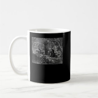 Caneca De Café Lenda de guindaste com guisado sem cabeça
