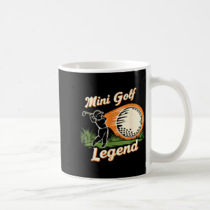 Caneca De Café Lenda do Mini Golfe Mini Golfe Divertido Chamon Vi