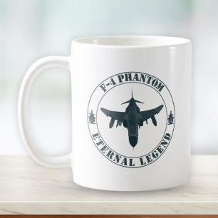 Caneca De Café Lendário F-4 Phantom