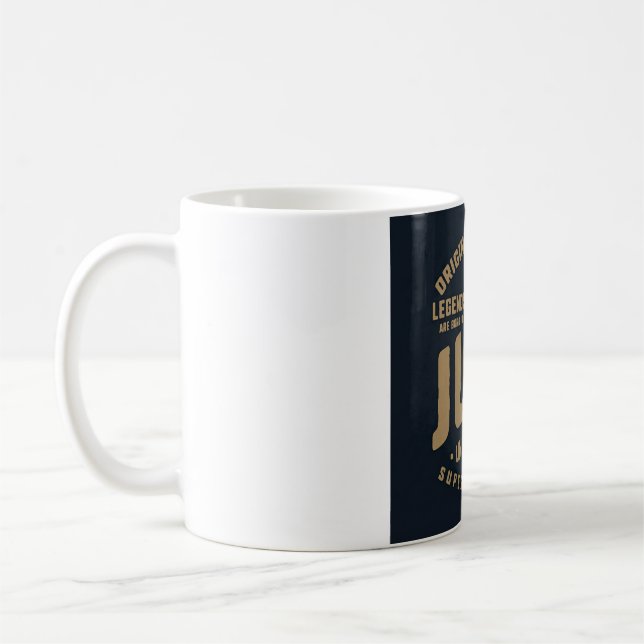 Caneca De Café Lendas Nascem em Julho Qualidade Original (Esquerda)