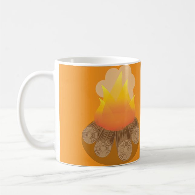Caneca De Café Lenha (Esquerda)