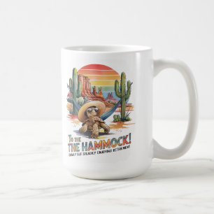 Caneca De Café Lenta e constante aposentadoria Vibes Deserto Suns