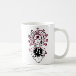 Caneca De Café Leo Art Deco Lady