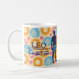 Caneca De Café Leo - "O Feriado Mais Longo" cita Mug