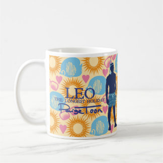 Caneca De Café Leo - "O Feriado Mais Longo" cita Mug