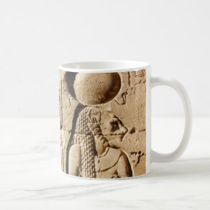 Caneca De Café Leoa de Sekhmet jeroglífica