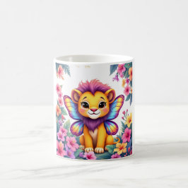 Caneca De Café Leoa [Theme] Camiseta Feminina Design Brasil Prese