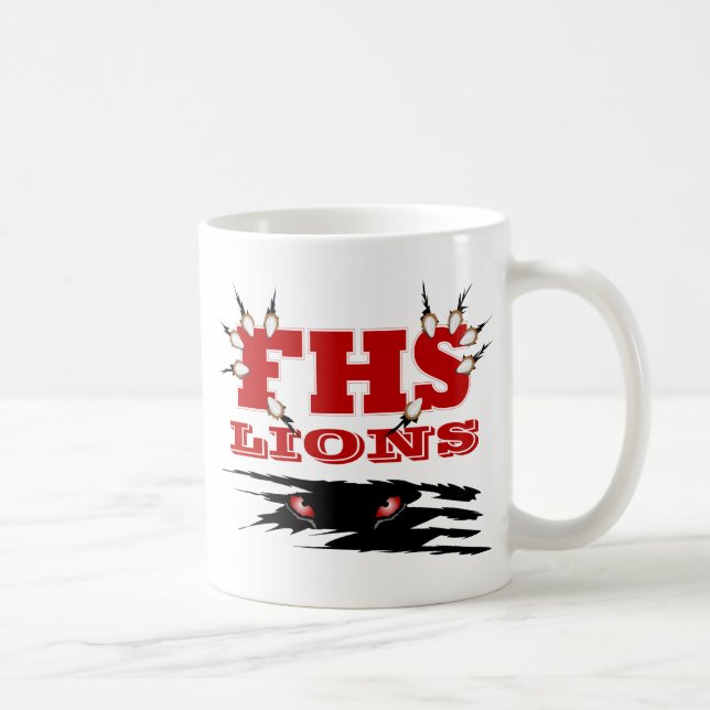 Caneca De Café Leões de FHS (Direita)