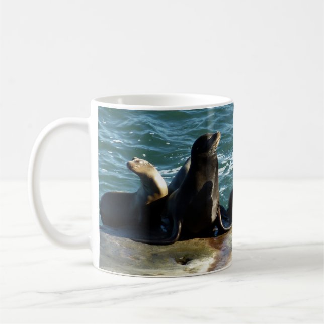 Caneca De Café Leões Marinhos de San Diego (Esquerda)