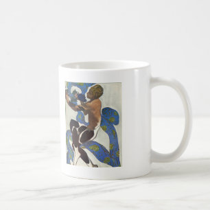 Caneca De Café Leon Bakst: Traje do Faun de Nijinsky