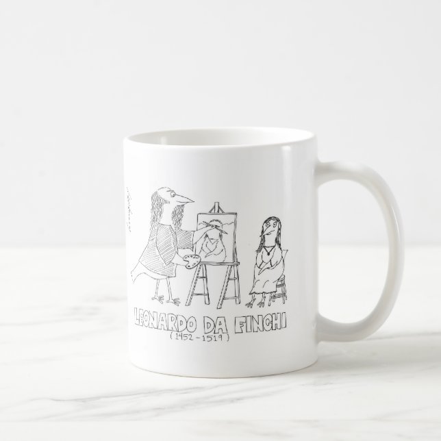 Caneca De Café Leonardo a Dinamarca Finchi (Direita)
