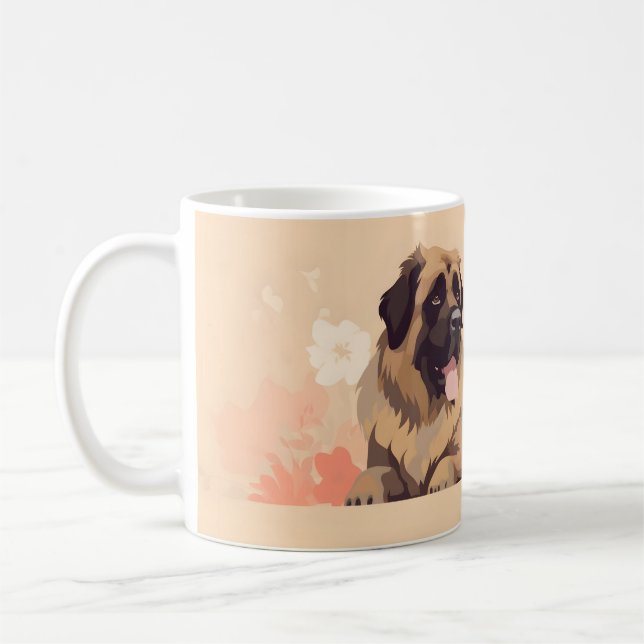 Caneca De Café Leonberger (Esquerda)