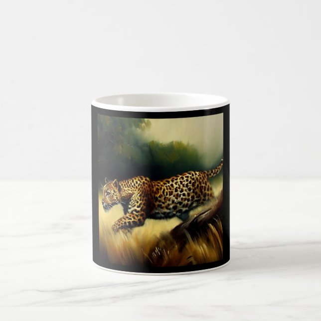 Caneca De Café Leopardo (Centro)
