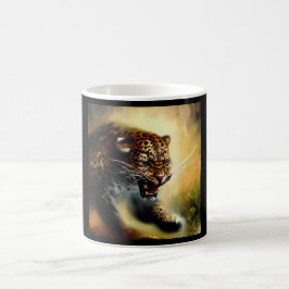 Caneca De Café Leopardo
