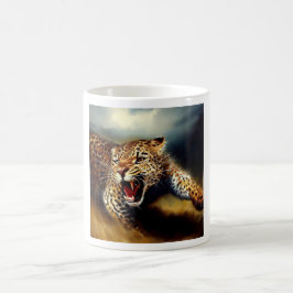 Caneca De Café Leopardo