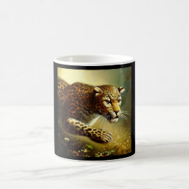Caneca De Café Leopardo (7) Gato selvagem