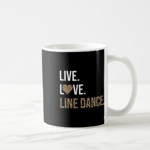 Caneca De Café Leopardo Imprime Linha Amor Dinâmica Dança Engraça