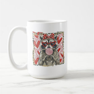 Caneca De Café Leopardo Vintage Divertido Dia dos Namorados Guaxi