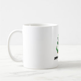 Caneca De Café Leprechaun Engraçado
