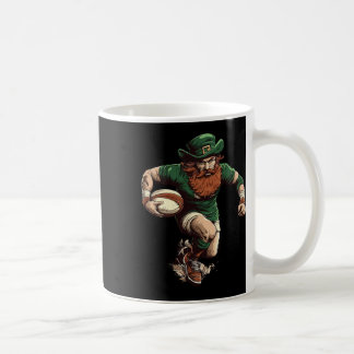 Caneca De Café Leprechaun Rugby Funny Rugby Player St Patricks Da