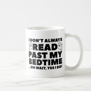 Caneca De Café Ler Além da Minha Hora de Dormir