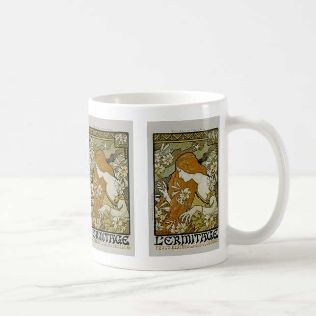 Caneca De Café L'Ermitage Art Nouveau (Direita)