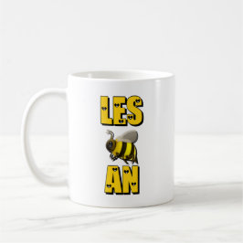 Caneca De Café LES 🐝 AN (Orgulho Lésbico)