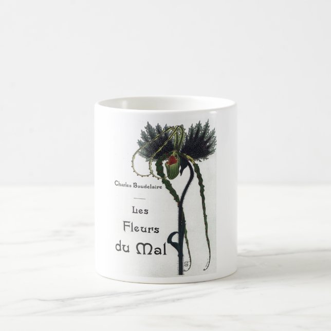 Caneca De Café Les Fleur du Mal - Baudelaire (Centro)