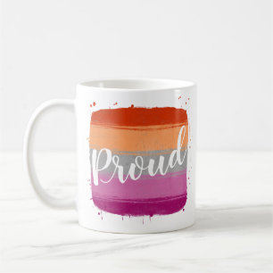 Caneca De Café Lésbica Flag Pride Café Mug