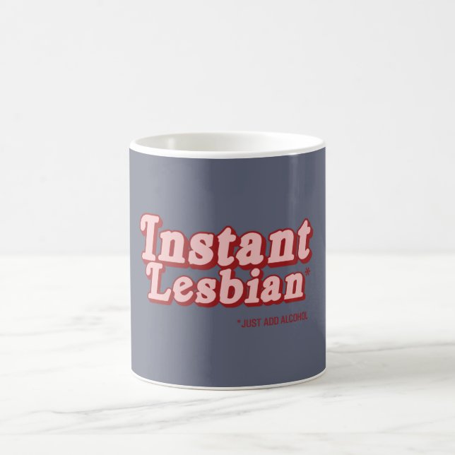 CANECA DE CAFÉ LÉSBICA INSTANTÂNEA (Centro)