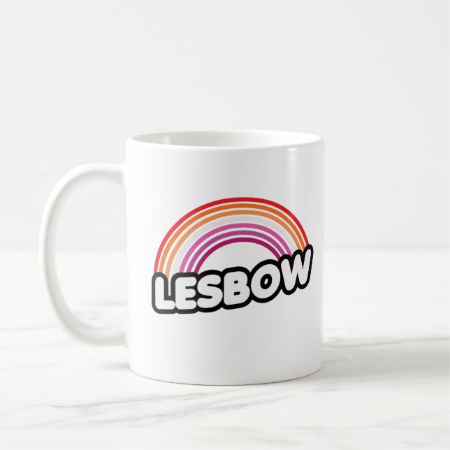 Caneca De Café Lesbow - Pôr do Sol (Esquerda)
