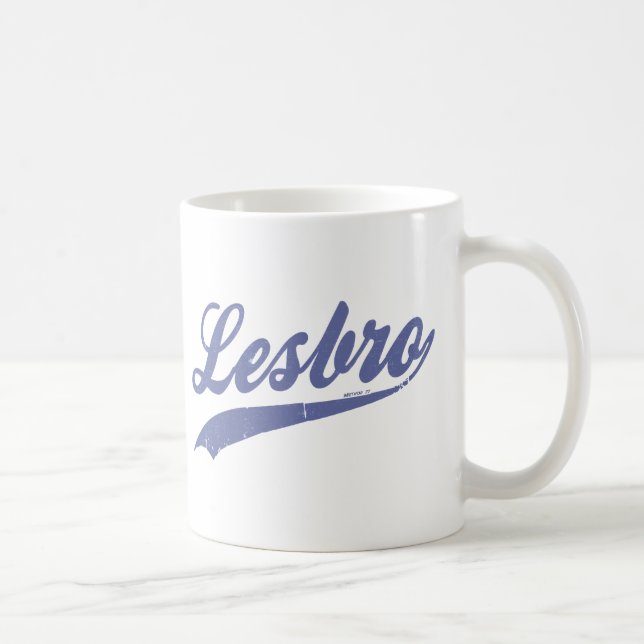 Caneca De Café Lesbro (Direita)