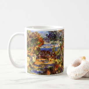 Caneca De Café L'Estaque de Pierre Renoir, Impressionismo Vintage
