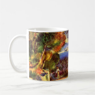 Caneca De Café L'Estaque de Pierre Renoir, Impressionismo Vintage