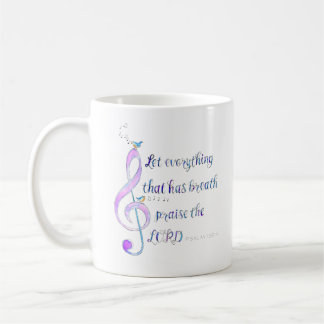 Caneca De Café Let Everything That Has Breath Praise Mug