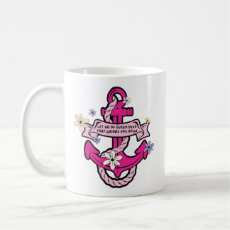 Caneca De Café Let go of everything that weight you down