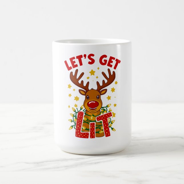 Caneca De Café Let’s Get  Christmas Mug (Centro)