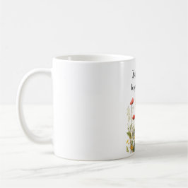 Caneca De Café Let Your Dreams Blossom Mug – Inspirational Floral